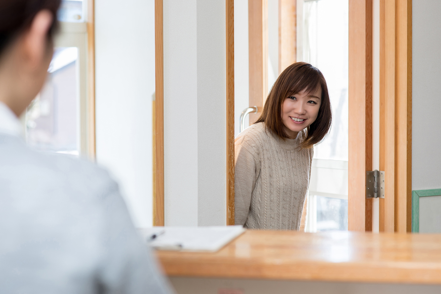 歯科に通う女性