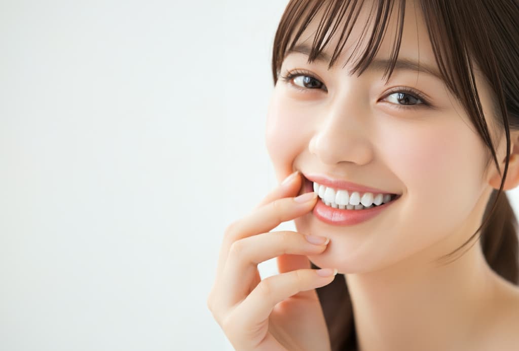 親知らずを抜き快適に過ごす笑顔の女性