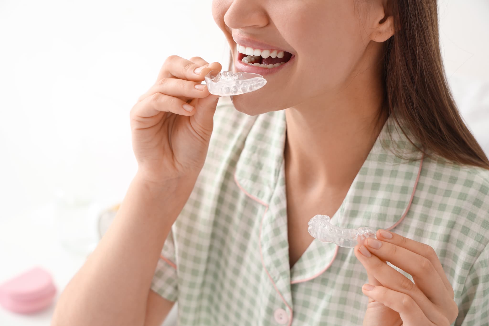 スプリント療法を実践する女性