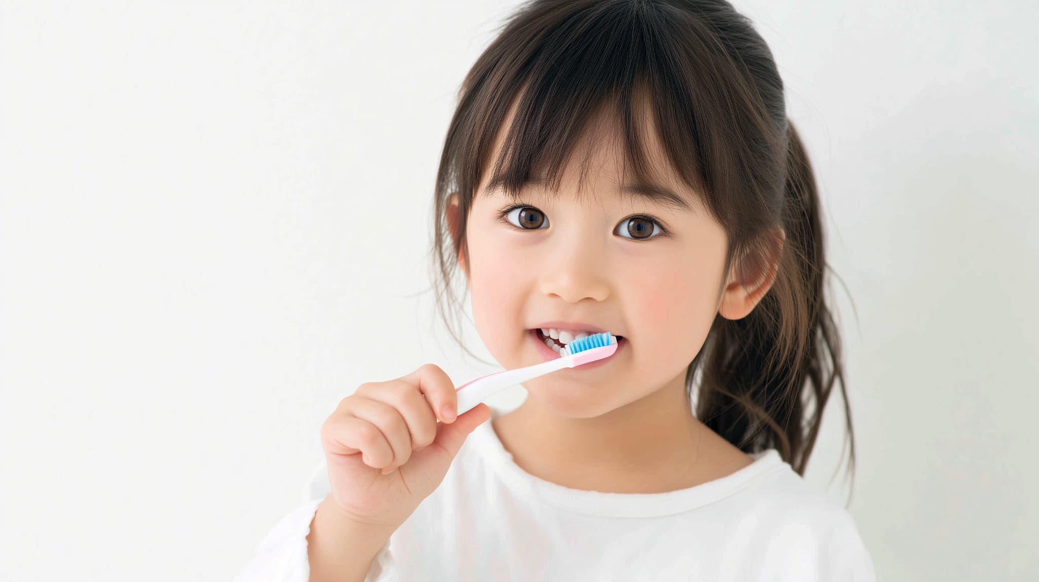 歯磨きを習慣化する子ども